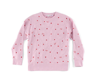 Love Hearts Classic Classic Sweatshirts