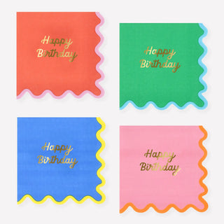 Wiggle Edge Small Napkin