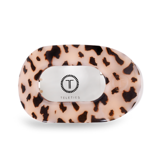 Round Flat Hair Clip | Large | Blonde Tortoise