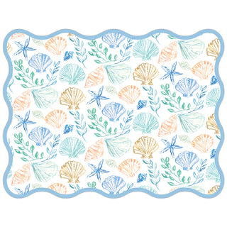 HANDPAINTED Seashell & Starfish