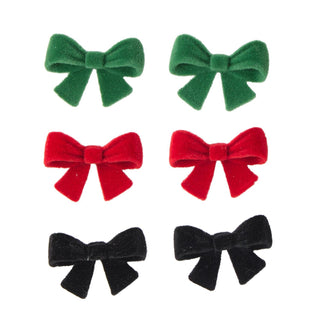 Velvet Bow Earrings