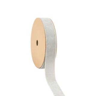 1" Velvet Ribbon | Sterling | 10 Yard Roll (Copy)