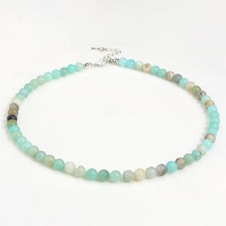 Mint Green Natural Stone Beaded Versatile Necklace