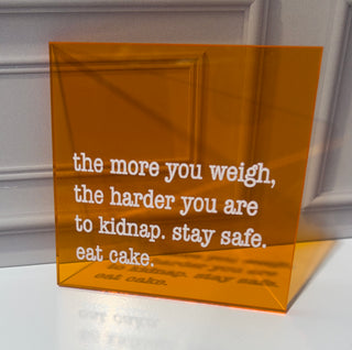Acrylic Drink Coaster