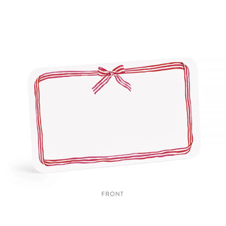 Red Ribbon Candy Little Notes