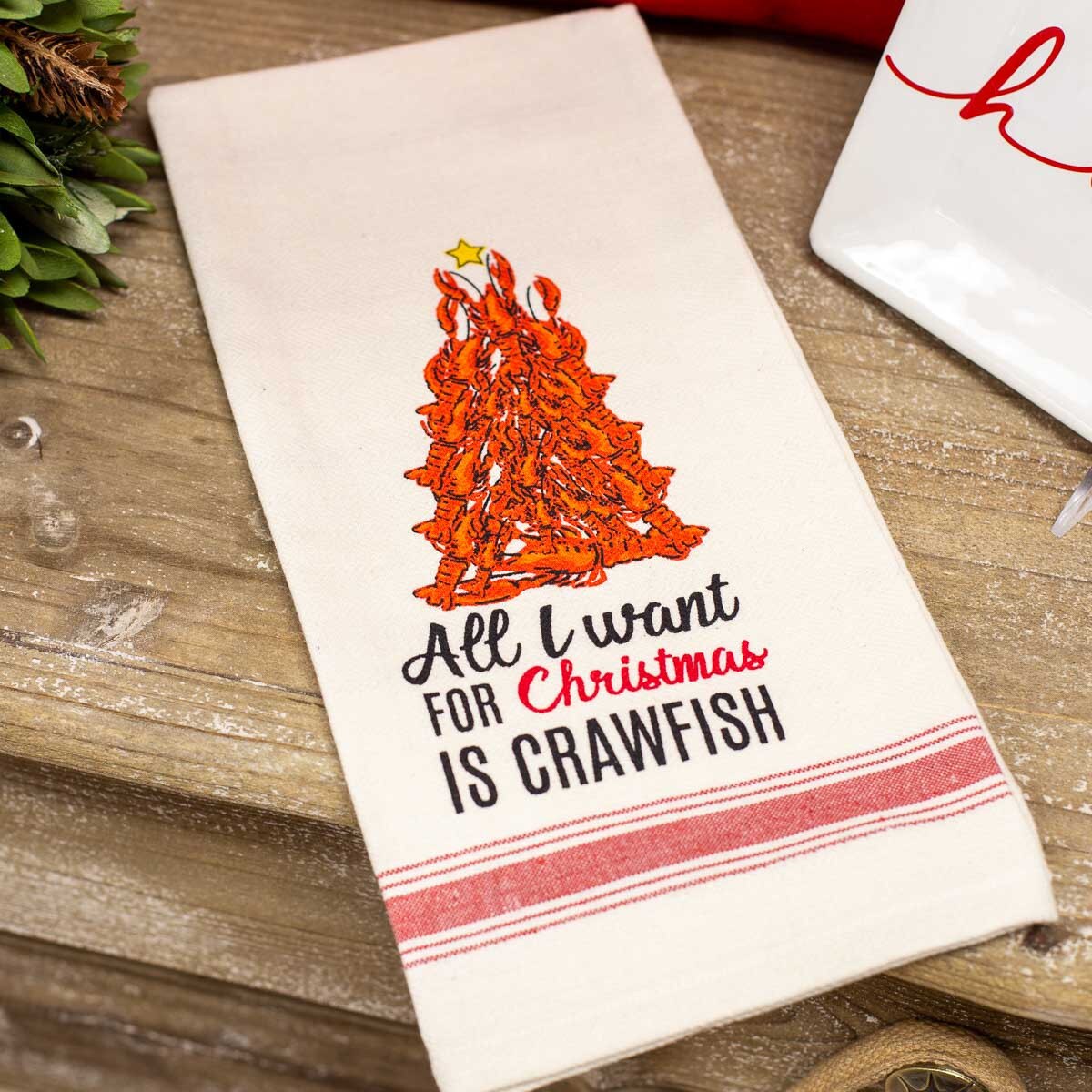 Crawfish Hand Towel