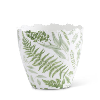 Fern Enameled Pots