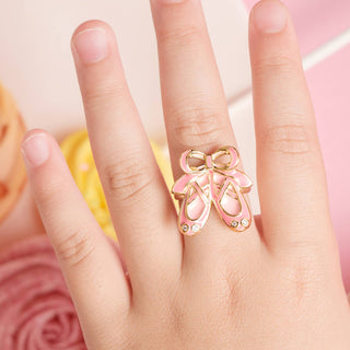 Twinkle Toes Adjustable Ring with Gift Box