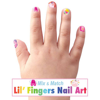 Lil’ Fingers Ballerina Nail Art Stickers