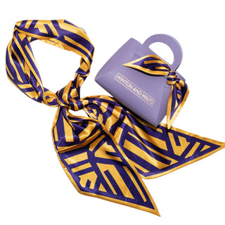 Game Day Accessory Scarf- Purple & Gold