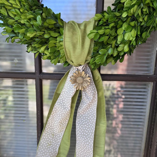 Flower Wreath Ornament