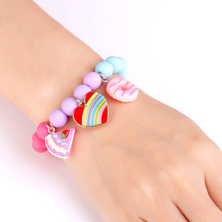 Sweet Shop Bracelet + Nail Sticker Gift Set