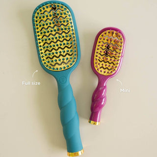 Mini Vented Hair Brush - Mulberry