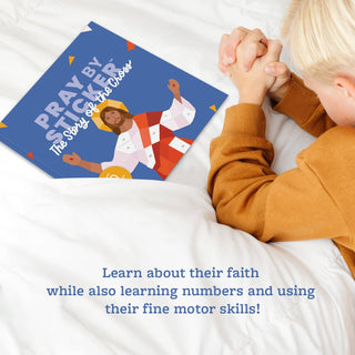 Pray by Sticker: Story of the Cross Sticker Book