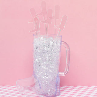 These boots are made for walkin' Cocktail Stirrer, Set of 6