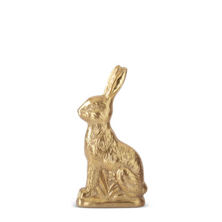 Resin Gold Foil  Easter Bunny
