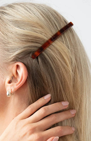 Long and Skinny Barrette - French Classic