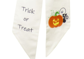 Wreath Sash: Trick or Treat