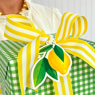 Lemon Die-Cut Gift Tags