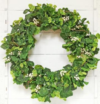 Bergonia & Berry Wreath
