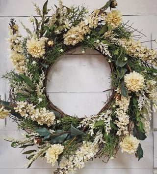 Mixed Floral Wreath