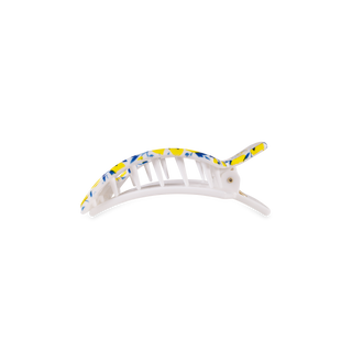 Flat Square Hair Clip | Large | Limoncello