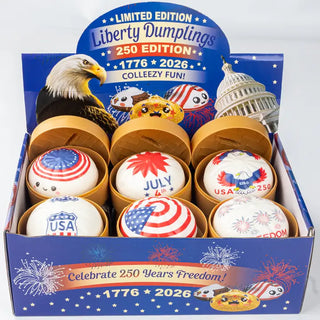 4th of July Flag USA Dumpling Squishies