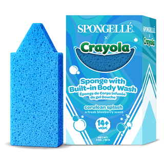Cerulean Splash Body Buffer | Crayola x Spongellé