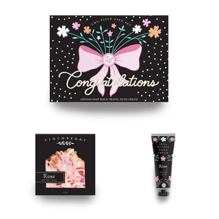 Congratulations 2 Pc Bath & Body Gift Set