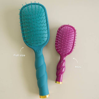 Mini Detangler Hair Brush for Medium Hair - Mulberry