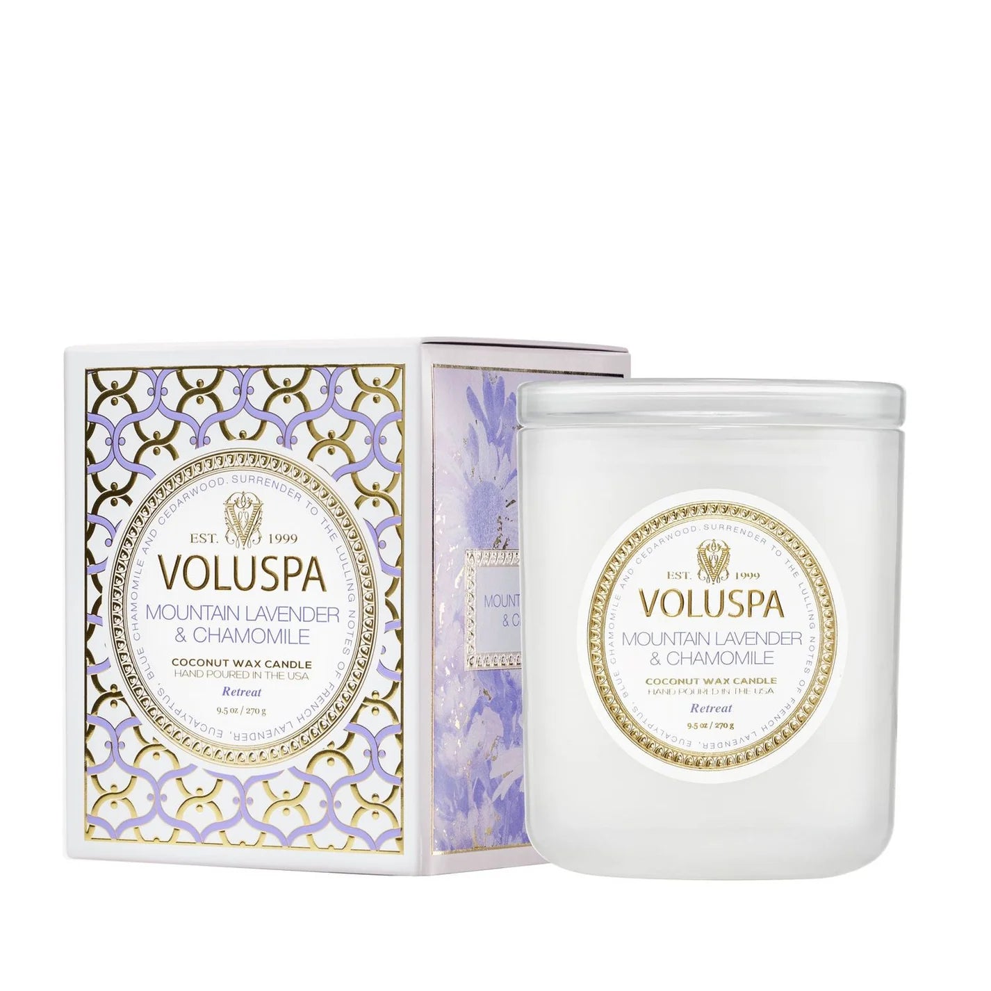 Voluspa Mountain & Chamomile Classic Candle - Thumbnail 4