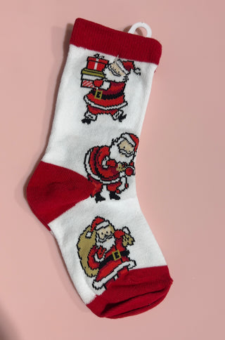 Kids Checkin His List Socks