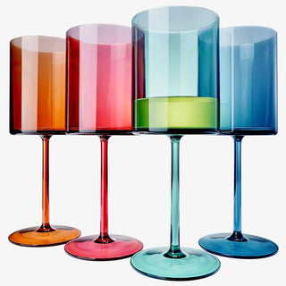 Unbreakable Stemmed Square Tritan Acrylic Plastic