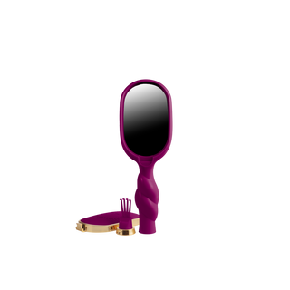 Mini Detangler Hair Brush for Medium Hair - Mulberry