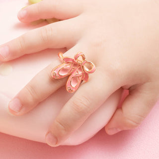 Twinkle Toes Adjustable Ring with Gift Box