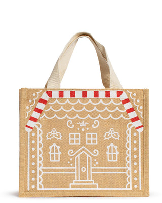 Gingerbread House Gift Tote