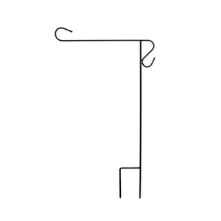 Short Garden Flag Stand