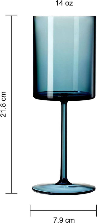 Unbreakable Stemmed Square Tritan Acrylic Plastic