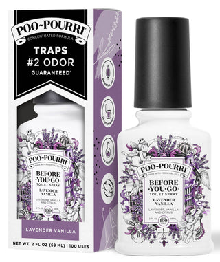 Poo~Pourri Lavender Vanilla 2oz boxed