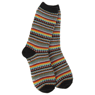 Boho Crew Black Stripe