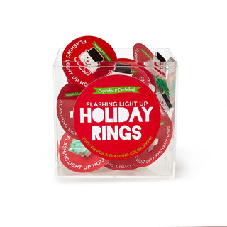 Christmas Light up Adjustable Ring