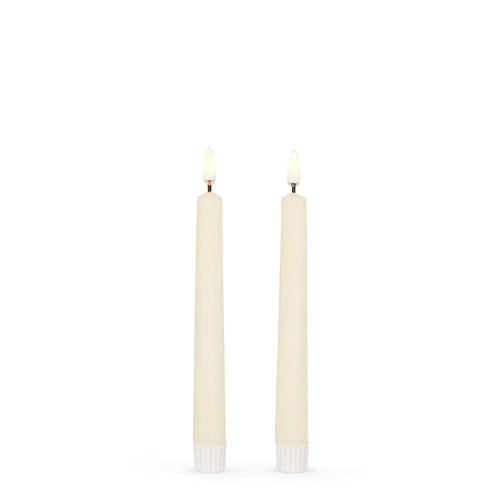 10" Ivory Taper Candles - Thumbnail 2