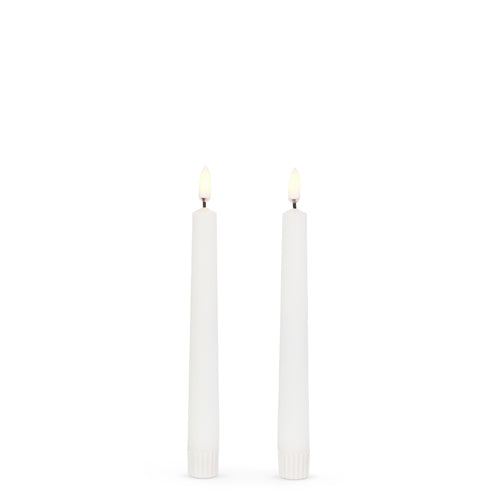 10" White Taper Candles - Thumbnail 2
