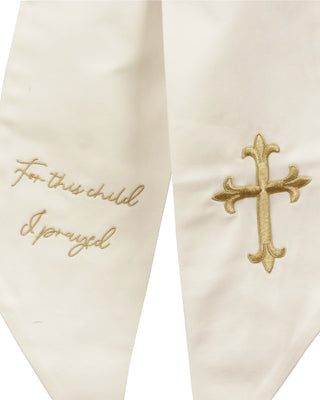 Wreath Sash: For This Child I Prayed