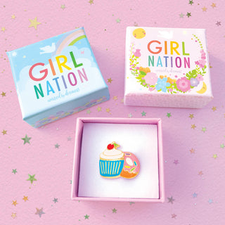 Cupcake Cutie Adjustable Ring with Gift Box