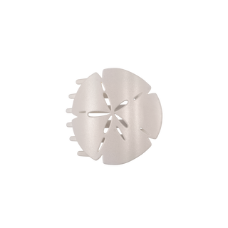 Sand Dollar Medium Flat Shape Hair Clip