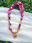 Pink/Purple/Gold Bubble Heart