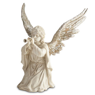 33" White Resin Angel