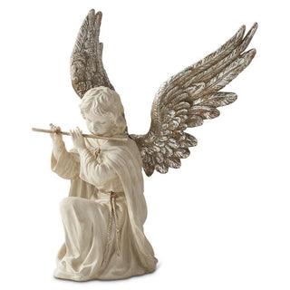 33" White Resin Angel