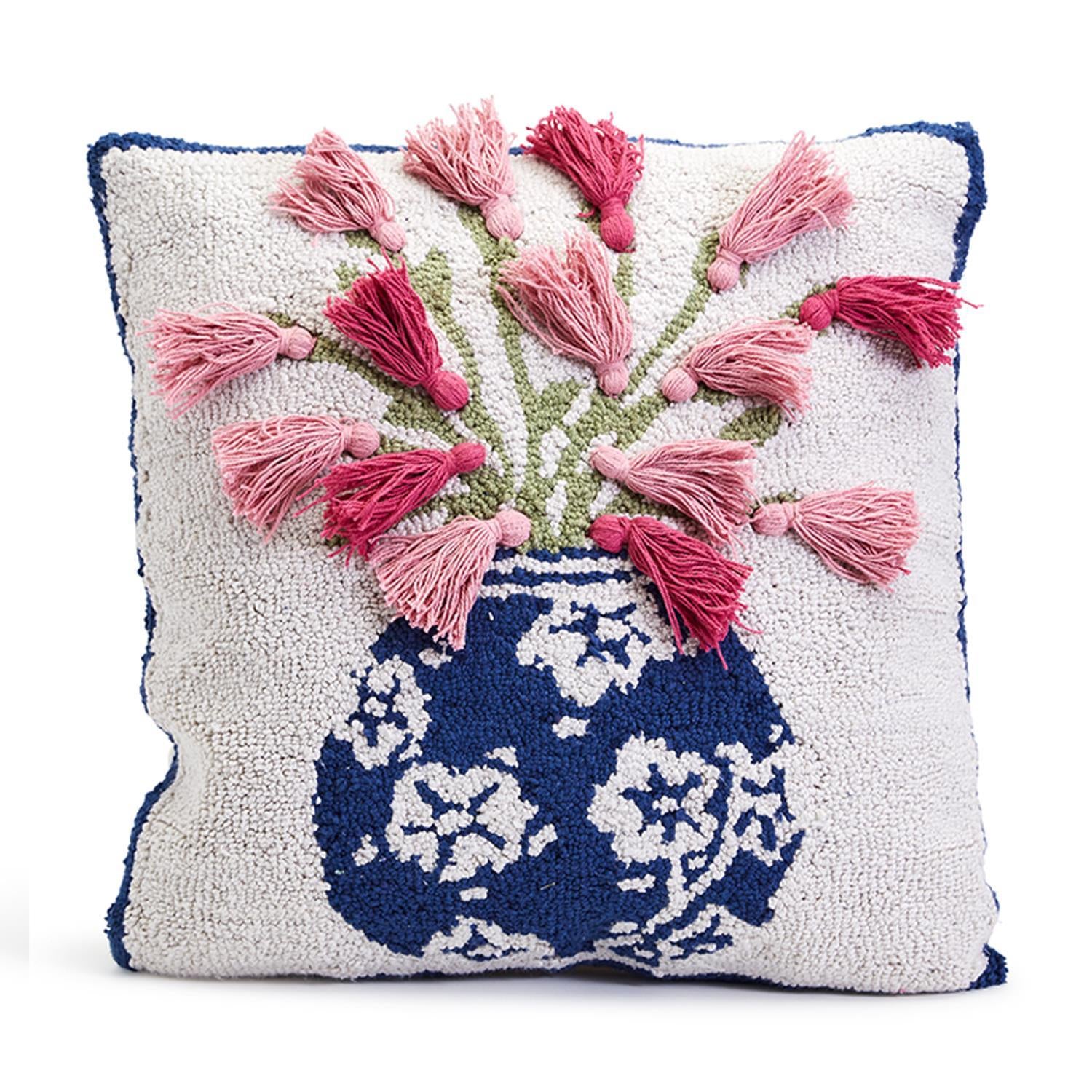 Chinoiserie Vase Throw Pillows - Thumbnail 2
